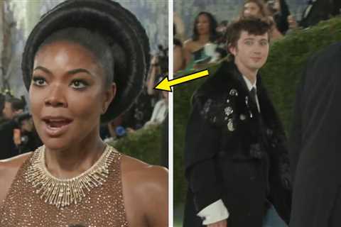 Gabrielle Union's Face Said It All When Her Met Gala Interview Was Interrupted For Troye Sivan