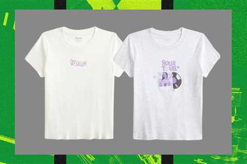 Hollister Is Prepping for an Olivia Rodrigo Summer With a Restock of These Bestselling Baby Tees
