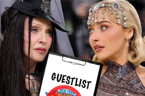 NY Knicks' Players Turned Away From Madonna & Sabrina Carpenter's Met Gala After Party