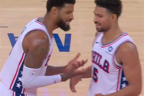 76ers veterans appear to have late-game blowup after dubious Game 2 shot