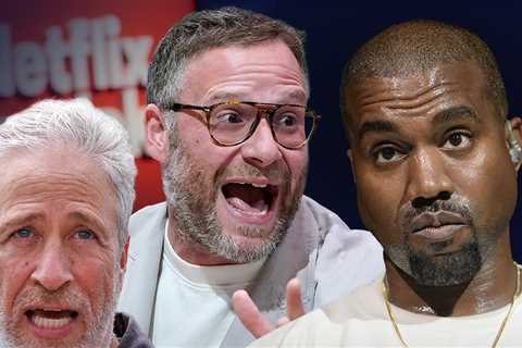 Seth Rogen and Jon Stewart Rip Kanye West For Antisemitic Comments