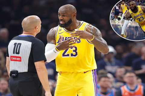 Lakers LeBron James angrily confronts fan in loss: ‘Stay f—king seated’