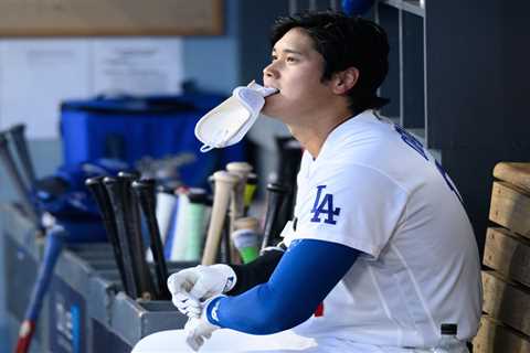 Dodgers need to rest slumping Shohei Ohtani