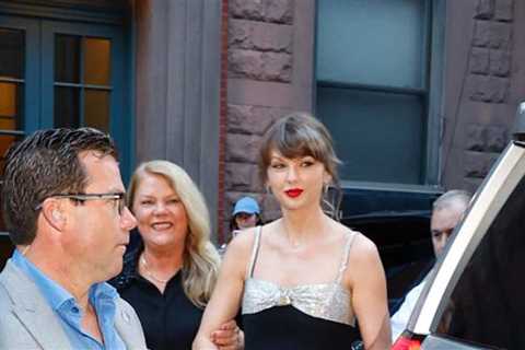 Taylor Swift Steps Out for Family Dinner in NYC