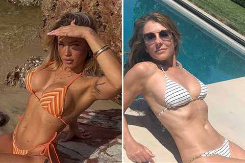 Tammy Hembrow vs. Elizabeth Hurley Who'd You Rather?! (Stringy Bikini Babes Edition)
