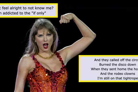 Only True Swifties Can Match These Obscure Taylor Swift Lyrics To The Correct Album