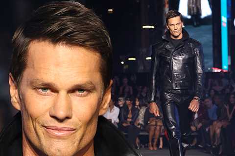 Tom Brady Makes Fashion Show Debut at Gucci Fashion Show in N.Y.C.