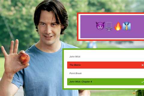 Oh, You Love Keanu Reeves? Prove It By Getting 12/15 On This Emoji Quiz