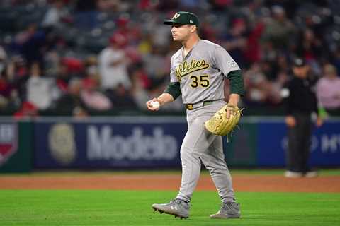 J.T. Ginn loses no-hit bid in ninth inning — and then allows walk-off homer in gutting A’s collapse