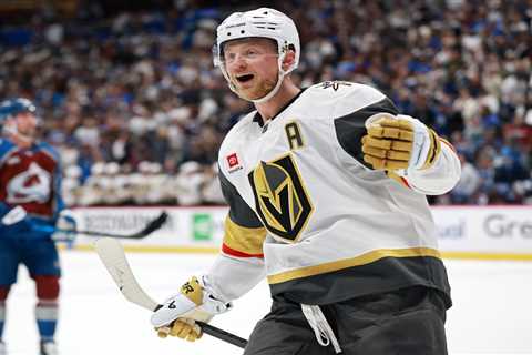 Golden Knights hold off Avalanche to steal Game 1 of Western Conference Final