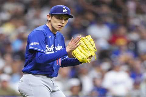 Dodgers bullpen sets record-long scoreless streak to snap Brewers skid
