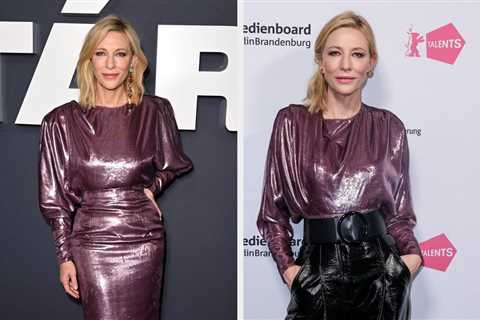 Here Are The Most Iconic Times That Cate Blanchett Rewore Red Carpet Looks, And I, For One,..