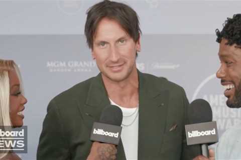 Russell Dickerson On How His Fetty Wap Collab Went Down & More | AMAs 2026
