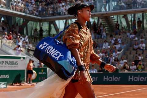 Naomi Osaka Wore Two Custom Kevin Germanier Upcycled Nike Looks at Roland Garros 2026
