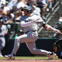 Max Schuemann gives Yankees a ‘good spark’ against his former team in rare start