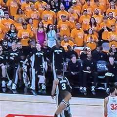 Viral Spurs fans stick out as they spurn team’s NBA Finals Game 1 shirts