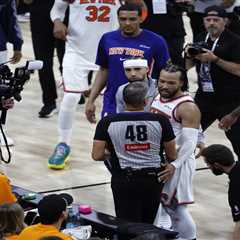 NBA investigating ‘vulgar’ Jalen Brunson hecklers after tense Game 1 Finals moment