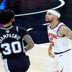 Jose Alvarado, Julian Champagnie bring HS rivalry, similar career paths to MSG’s grand NBA Finals..