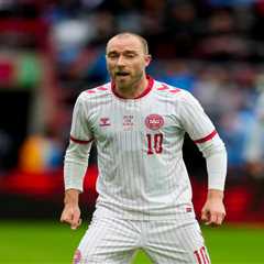 Danish soccer star Christian Eriksen collapses during Denmark game 5 years after cardiac arrest at..