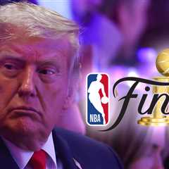 Trump NBA Finals Airtime Minimal on Purpose, But Not Political