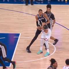 NBA does not upgrade Victor Wembanyama’s shove of Jalen Brunson to flagrant foul