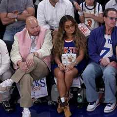 Azzy Milan and Dad Fat Joe Step Out in Louis Vuitton and a $250K Hermès Faubourg Birkin Bag at the..