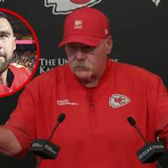 Andy Reid Says Travis Kelce's Not Distracted By Wedding Prep, Focused On Football