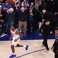 Larry David nearly collapsed after Josh Hart’s shocking Game 4 miss