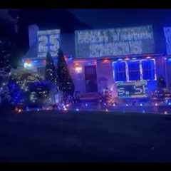 Long Island superfan celebrating NBA Finals with a 10,000 LED light display costing $5K