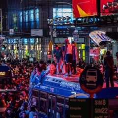 Chaos Erupts in New York City After Knicks Secure Game 5 Win in NBA Finals