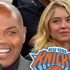 Sydney Sweeney at NBA Finals Game 5 Sparks Charles Barkley Reaction