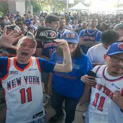Knicks fans flood Spurs home turf to witness team potentially clinch first championship in 53 years
