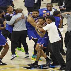 Knicks let loose in championship festivities after months of hypnotic focus and resiliency