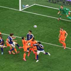 Late header from Japan’s Daichi Kamada forces World Cup draw with Netherlands