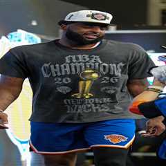 Mitchell Robinson to show out in custom truck during Knicks’ championship parade