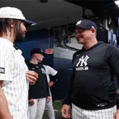 Jalen Brunson and Josh Hart mic’d up in behind-the-scenes video from Yankee Stadium celebration