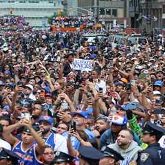 Famed TV host says he was ‘flattened’ by police during Knicks parade