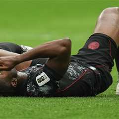 Ismael Kone stretchered off with ugly leg injury during Canada’s historic World Cup win
