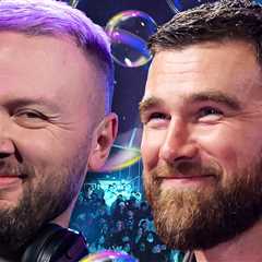Travis Kelce Shoots Bubble Gun at Chris Lake Concert as Wedding Approaches