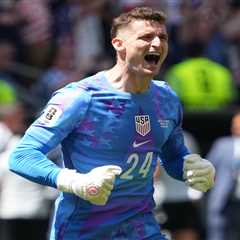 Matt Freese’s girlfriend Kelsey celebrates USA World Cup win in patriotic outfit