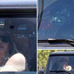 Britney Spears Out In L.A. As Sons Prepare for Paris Fashion Week