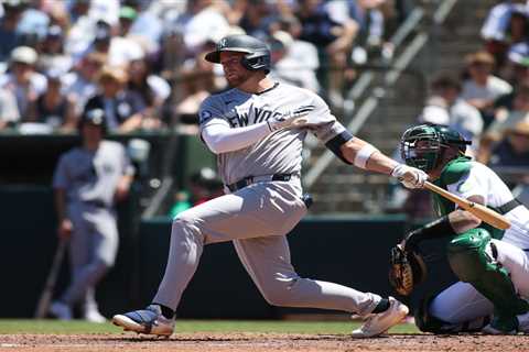 Max Schuemann gives Yankees a ‘good spark’ against his former team in rare start
