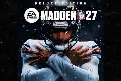 Caleb Williams Rocks Bears-Themed Painted Nails For 'Madden 27' Cover