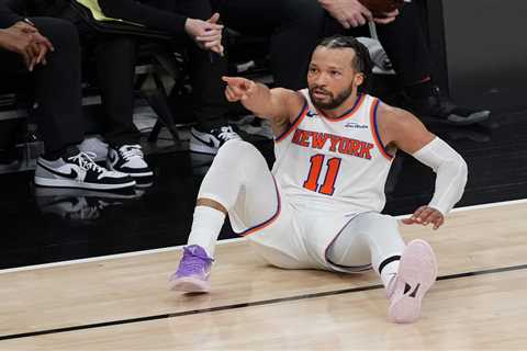 You can’t keep Jalen Brunson down — or these Knicks
