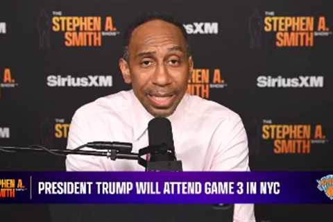 Stephen A. Smith begs Donald Trump to not show up for NBA Finals at MSG: ‘Stay at the White House’