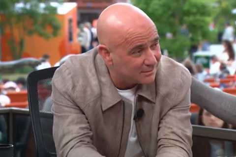 Andre Agassi could not contain his disbelief at Matteo Arnaldi’s stunning French Open semifinal..