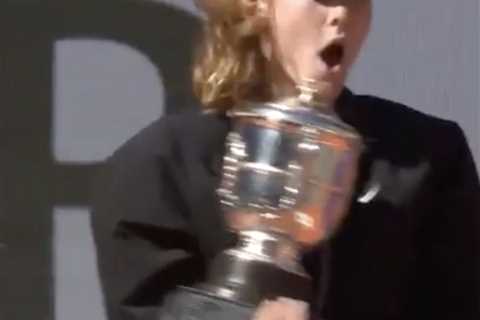 Mirra Andreeva left mortified by French Open trophy blunder