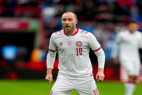 Danish soccer star Christian Eriksen collapses during Denmark game 5 years after cardiac arrest at..