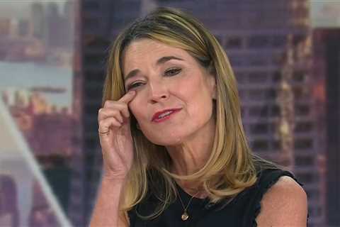 Savannah Guthrie Breaks Down During 'Today' Segment Over Missing Mom Nancy