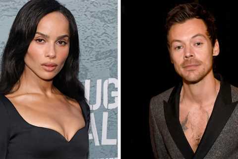 Zoë Kravitz And Harry Styles Debuted Matching Tattoos